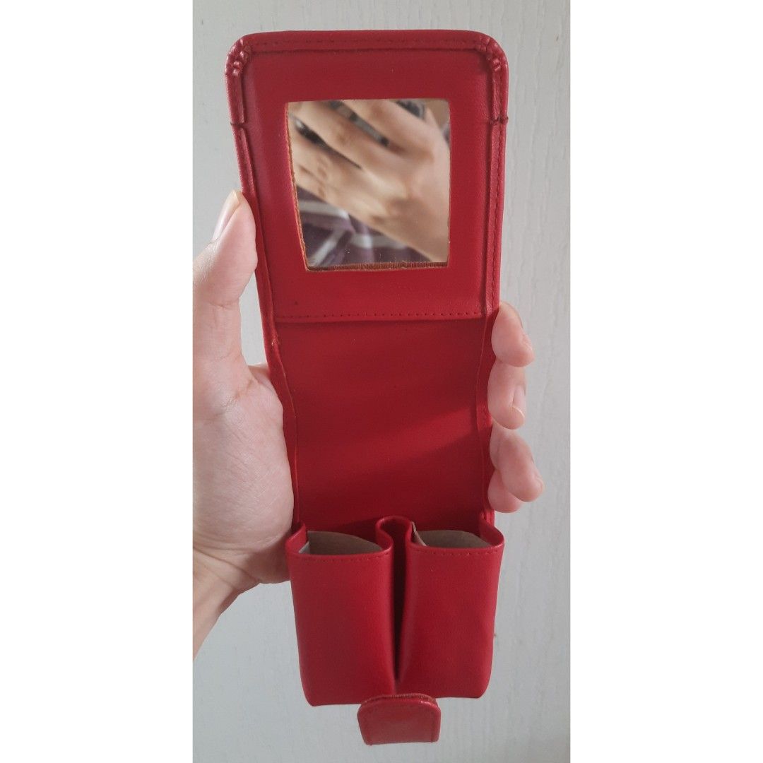 Avon Lipstick Organizer with Mirror (Category: Makeup) located in Legazpi City. Submitted by alyblueberyl (Listing ID 1196033906, Image 1). Description: This was bought years ago but still good as new Very handy 2 lipstick storage with mirror.