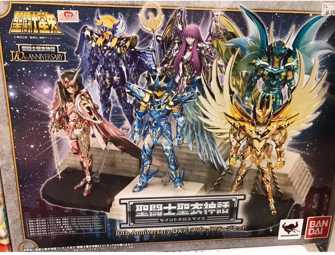 聖闘士聖衣神話 10th Anniversary 5体+ステージセット 聖闘士聖衣 【
