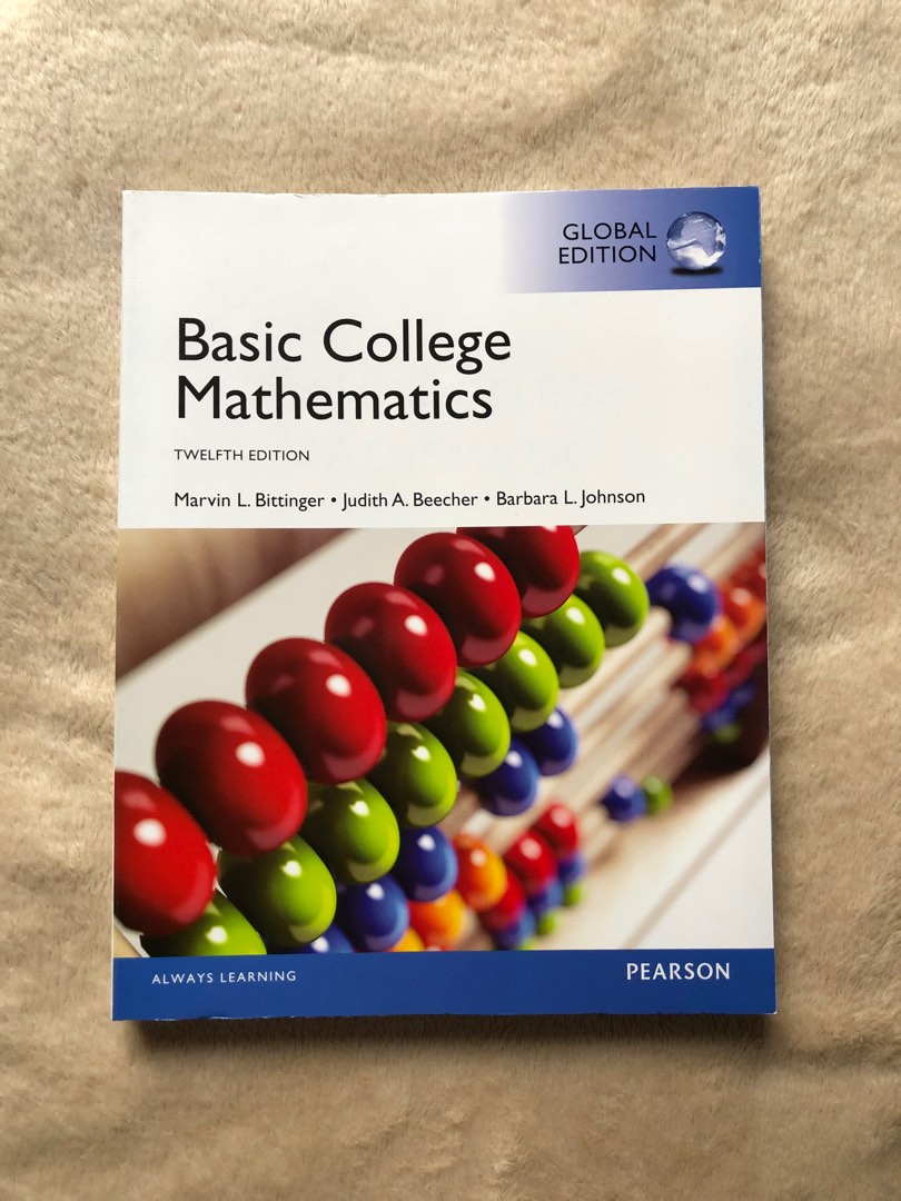 Basic college mathematics global edition hobbies toys books