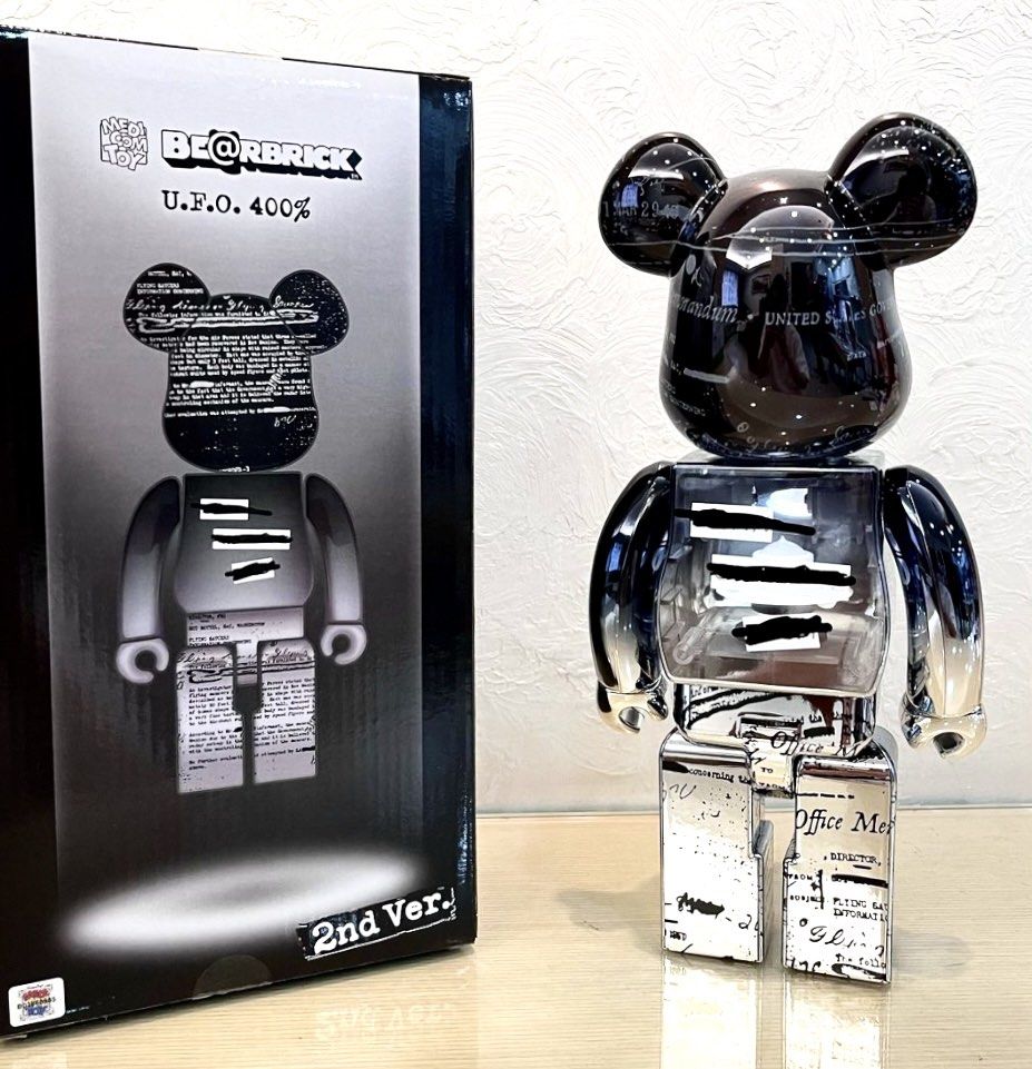Bearbrick UFO 2nd Ver., 興趣及遊戲, 玩具& 遊戲類- Carousell