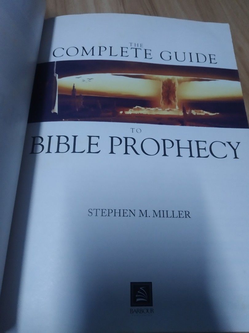 Prophecy Inbone Guide Bible Prophecy (Complete Guide), Hobbies & Toys, Books & Magazines ...