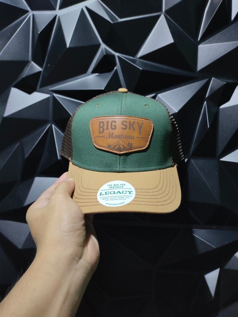 BIG SKY MONTANA - BY LEGACY 92 OUTDOOR INSPIRED TRUCKER HAT, Men's Fashion,  Watches & Accessories, Caps & Hats on Carousell