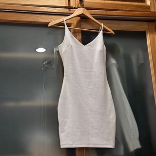 Mango White Bodycon Dress