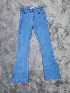 Bootcut Jeans Medium Dark Blue bysk.co