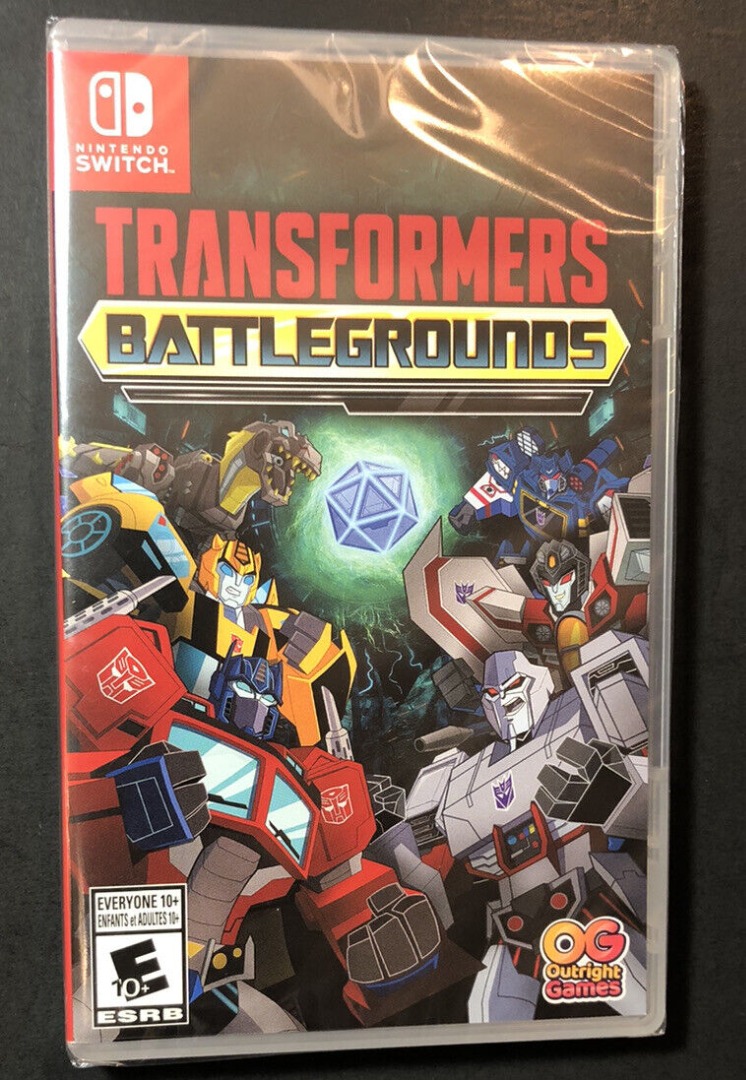 Brand new Transformers Battlegrounds Nintendo switch game. Sealed in