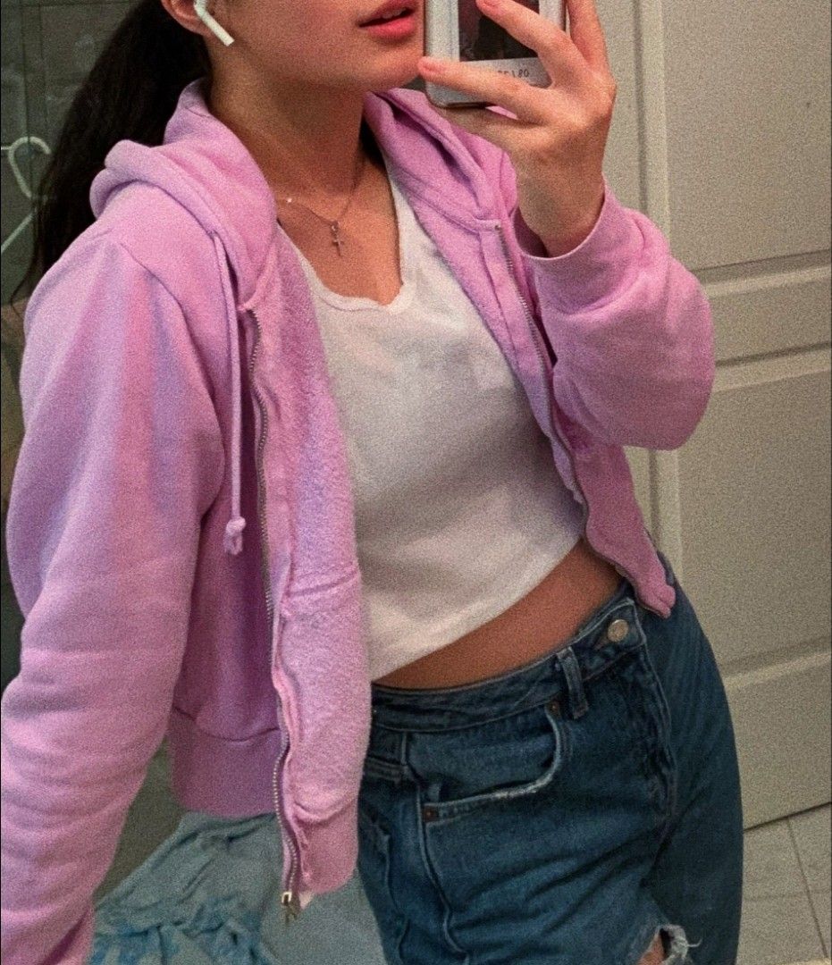 brandy pink crystal sweater, Women's Fashion, Coats, Jackets and