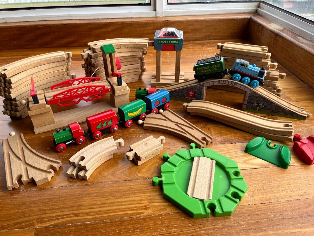 Brio/Thomas/IKEA trains, bridges, tracks, Hobbies & Toys, Toys & Games on Carousell