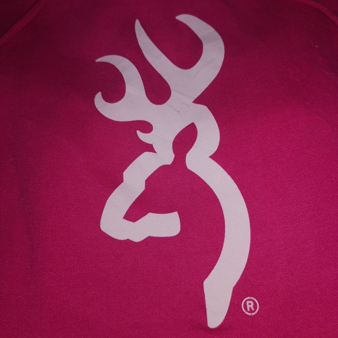 Pink store browning hoodie