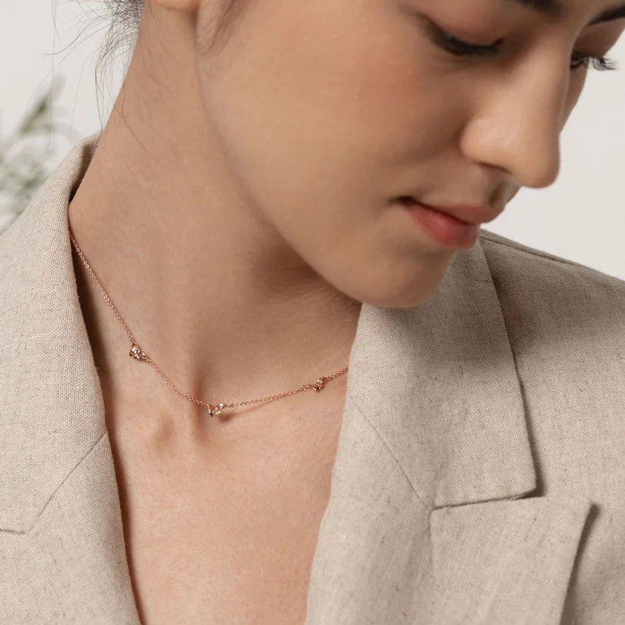Chain only online rose gold necklace