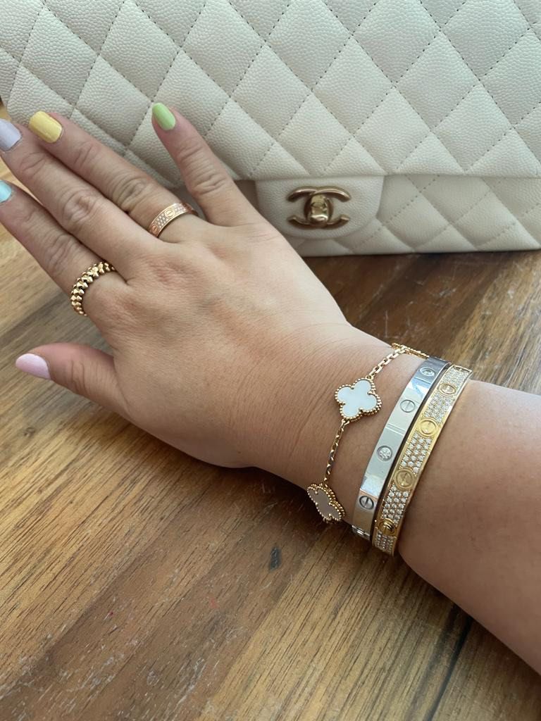 Cartier love diamond bangle hotsell