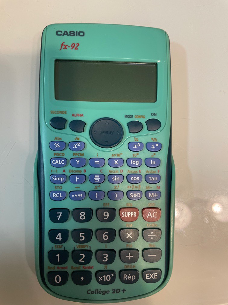 casio calculator fx92, Hobbies & Toys, Stationery & Craft, Stationery