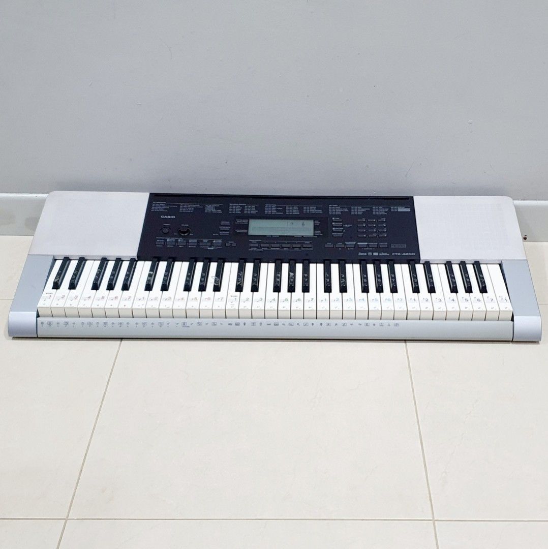 Casio CTK4200 Electronic Keyboard, Hobbies & Toys, Music & Media