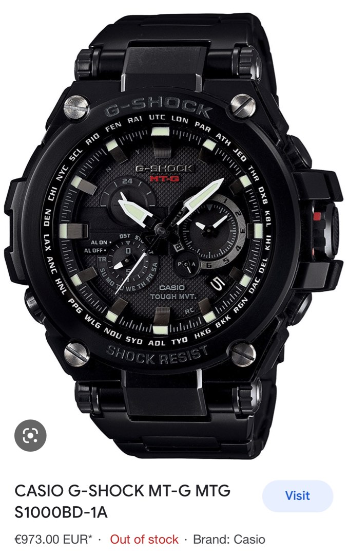 Casio g shock tough mvt sale