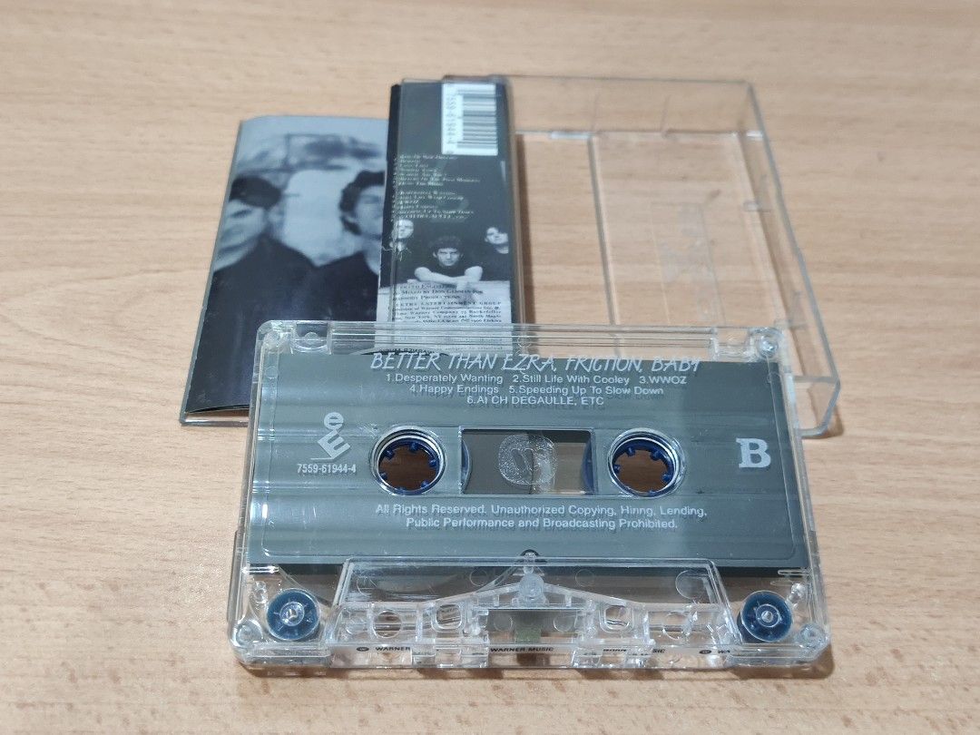 (Cassette) Better Than Ezra, Friction, Baby, Hobbies & Toys, Music