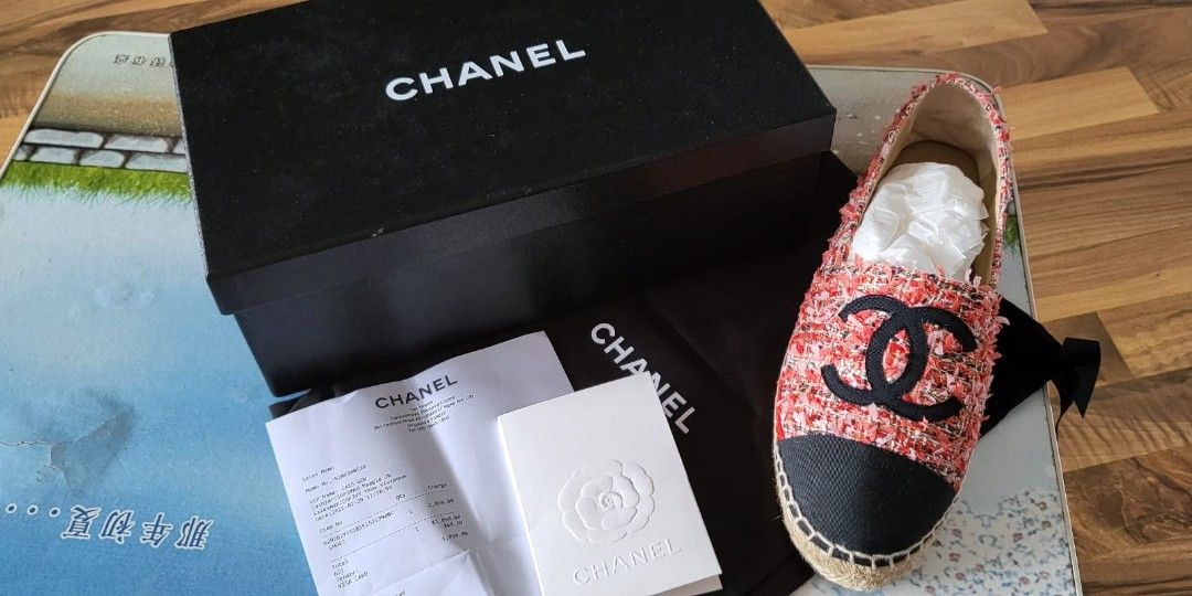 Red chanel new arrivals shoes