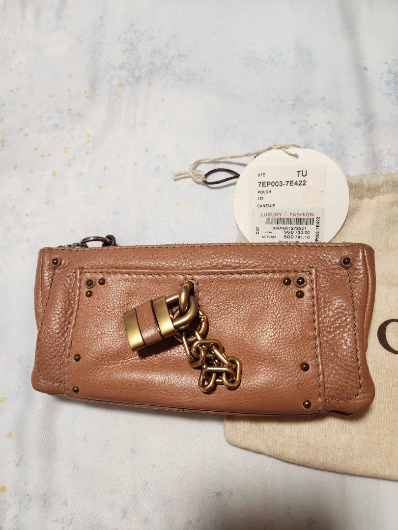 Chloe best sale clutch purse