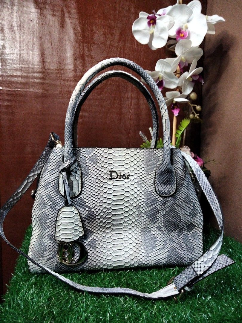 Christian dior snakeskin discount bag