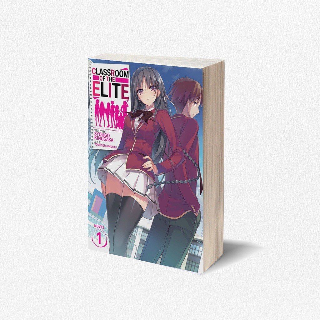 Classroom of the Elite Year 1 Light Novel Book Series