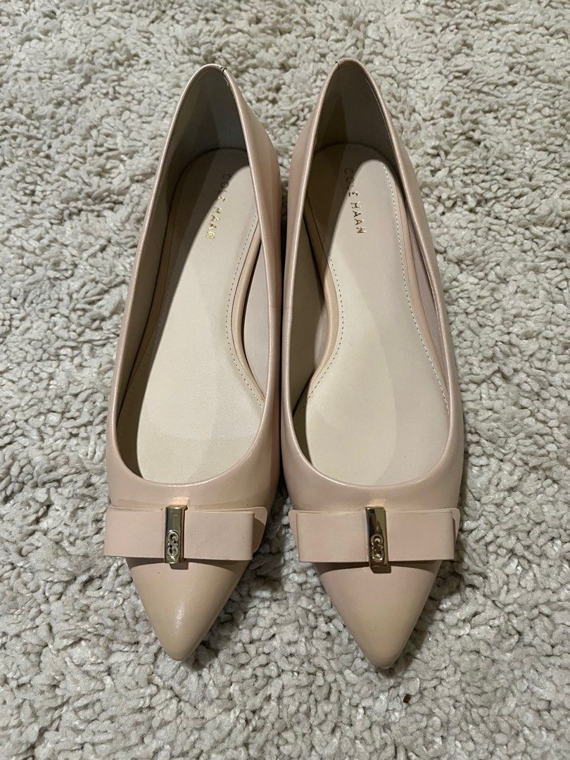 cole haan elsie bow skimmer ballet flat