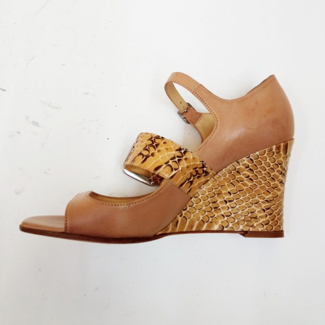 Cole haan snakeskin best sale wedge