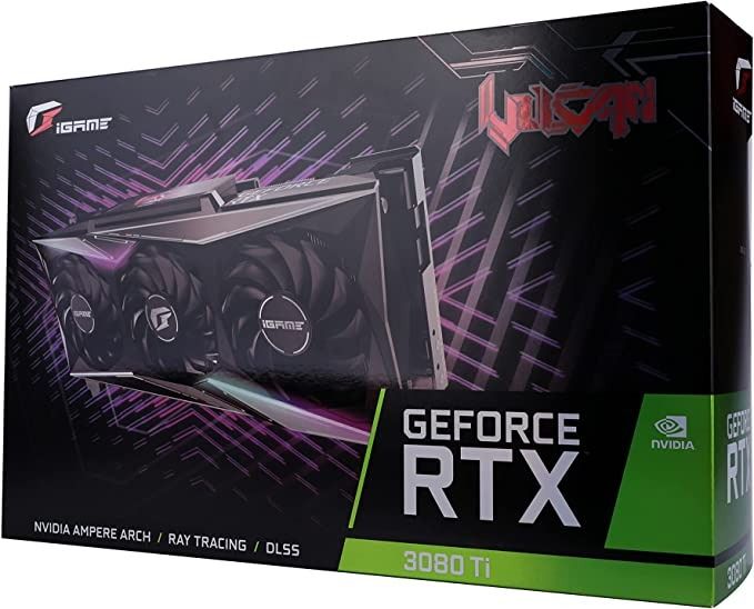 Colorful iGame RTX3080 Ti Vulcan OC-V 12GB Graphics Card, Computers ...