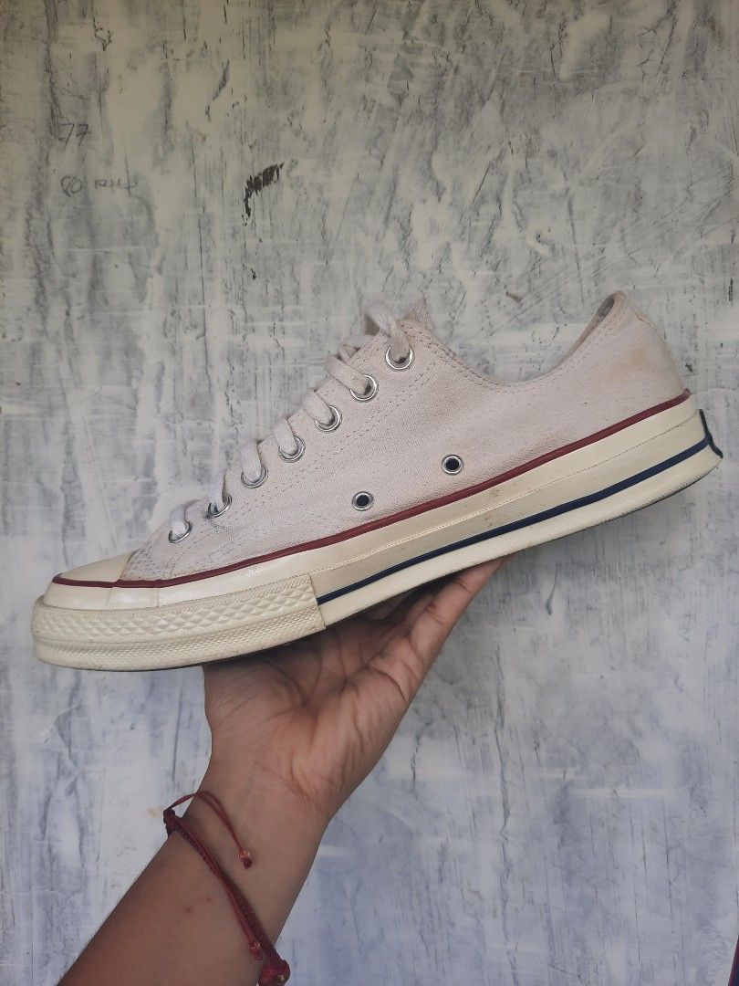 CONVERSE CHUCK TAYLOR 70s PARCHMENT LOW, Men's Fashion, Footwear, Sneakers  on Carousell
