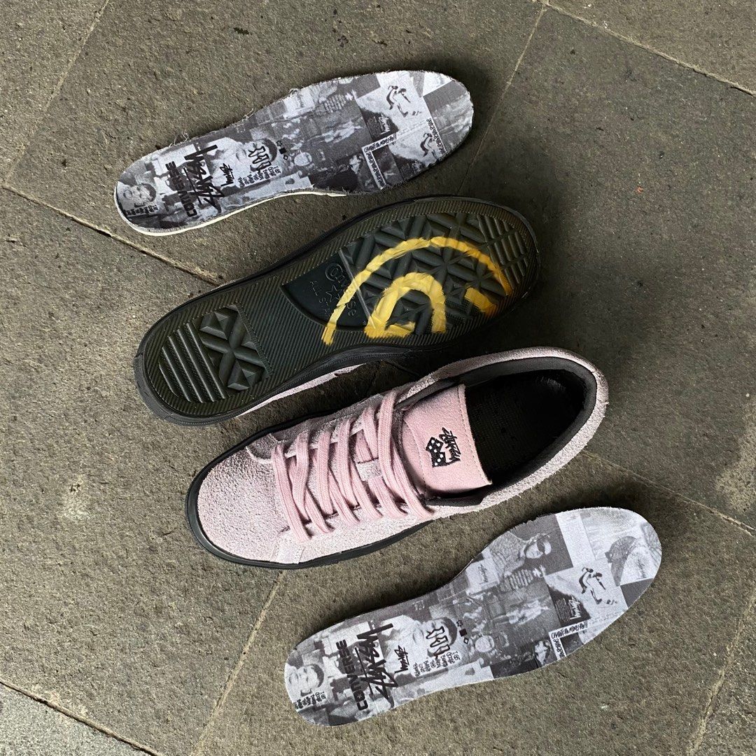 Converse Onestar x stussy 74 Mauve Mist