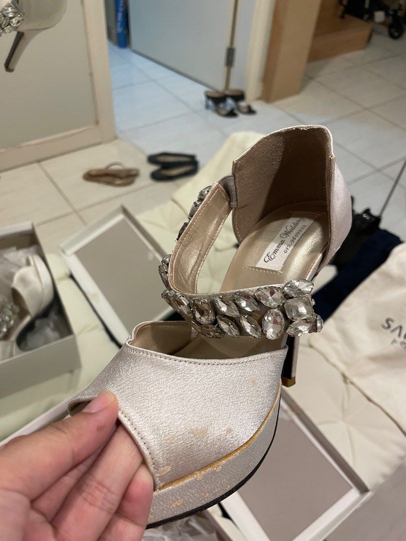 Custom Made Wedding Shoes Women s Fashion Footwear Heels on Carousell