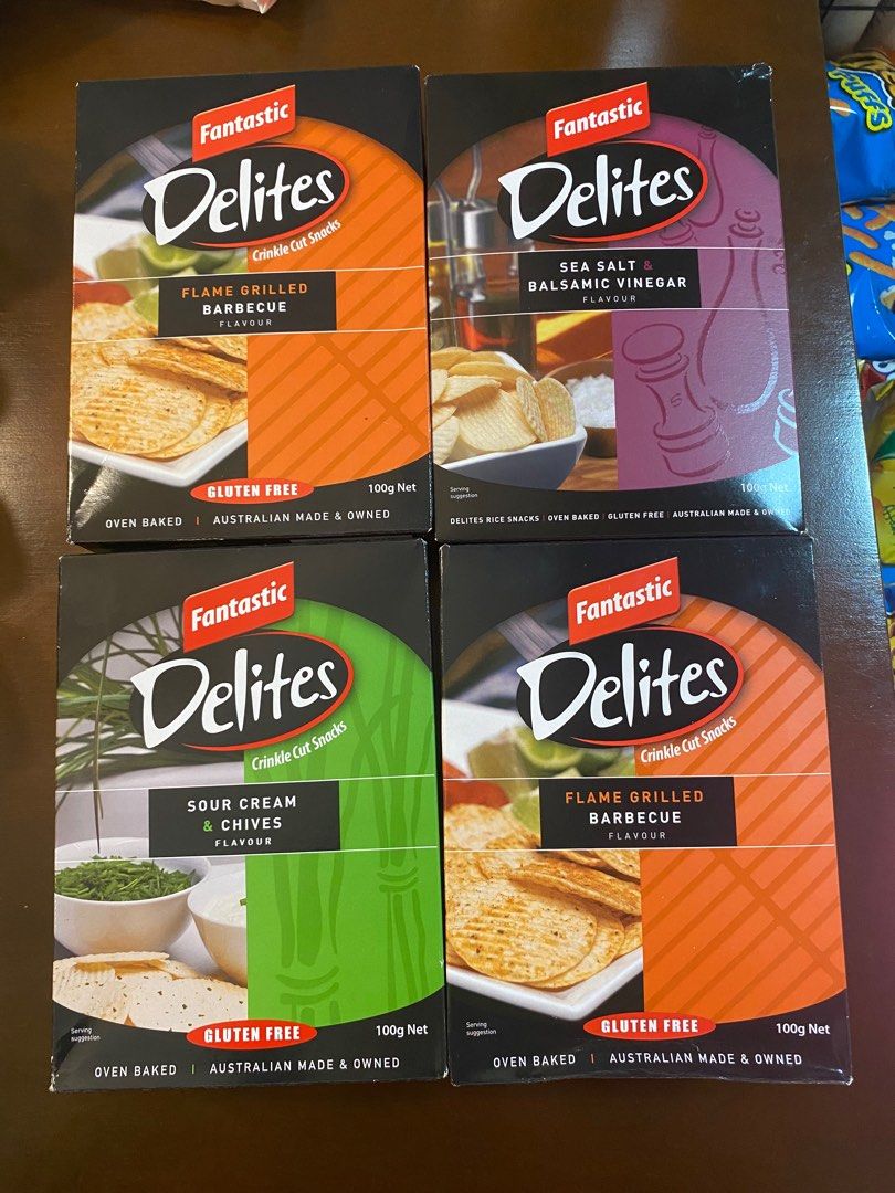 Delites Rice Cracker, Food & Drinks, Packaged & Instant Food on Carousell