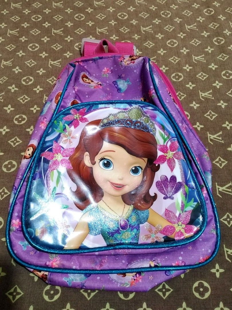 Sofia the First Kids School Backpack Cartoon Print main image 0
