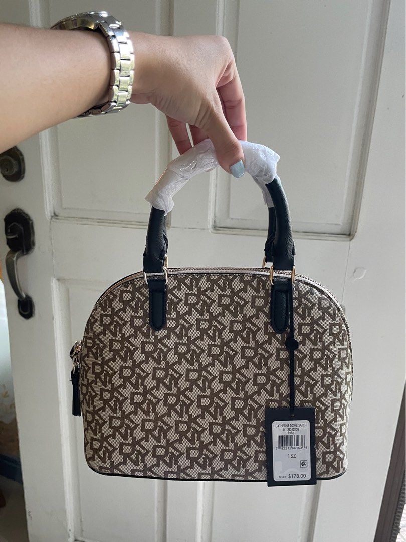 Corrie dome satchel hotsell dkny