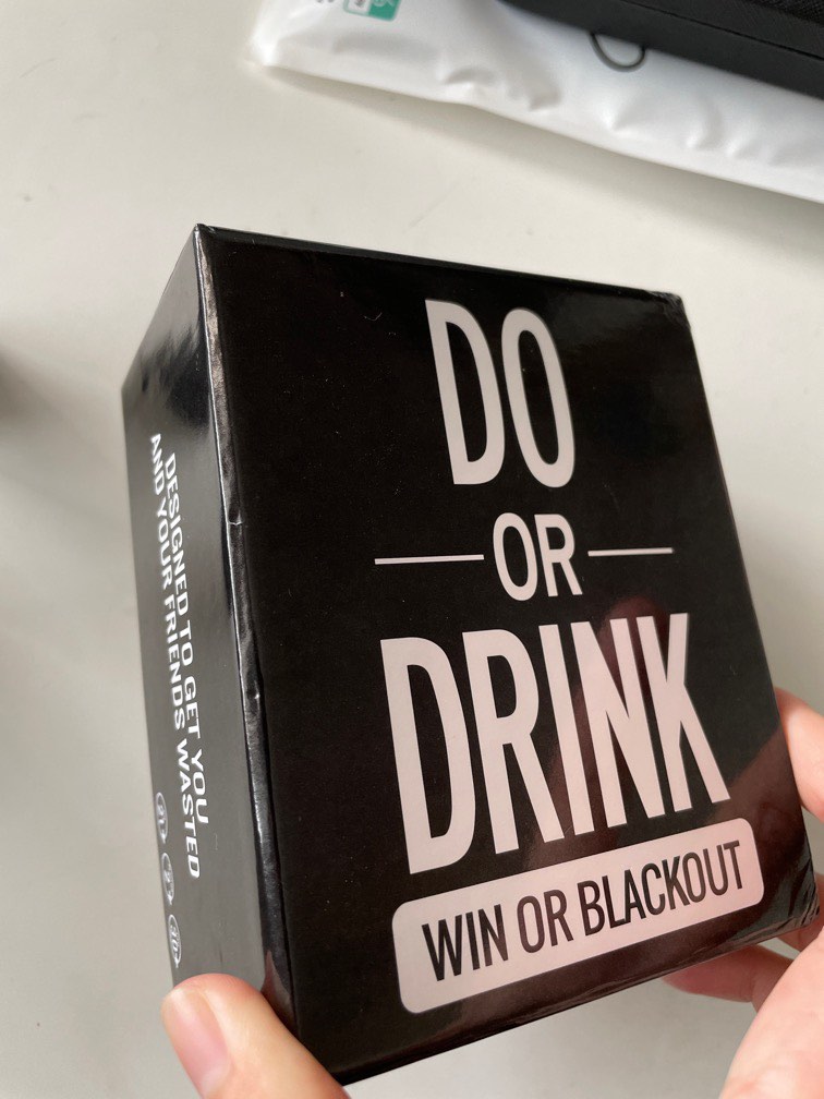 Do or drink cards, Hobbies & Toys, Toys & Games on Carousell