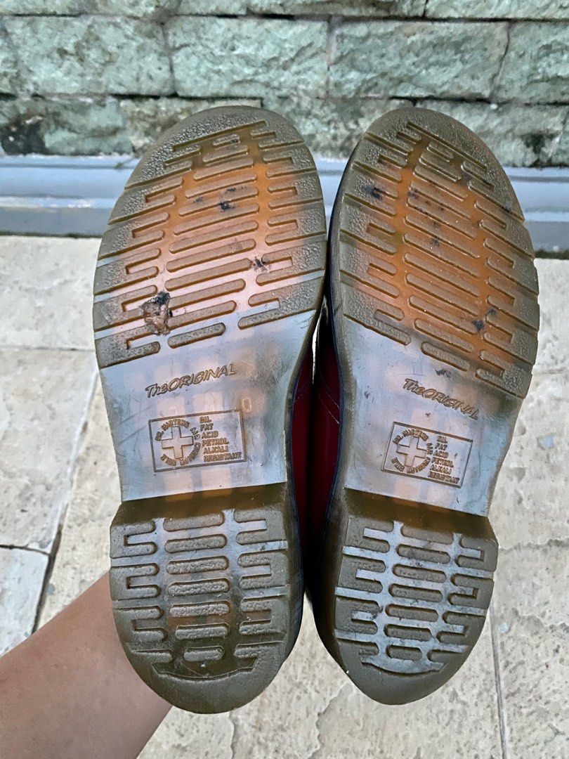 1461 smooth cherry red