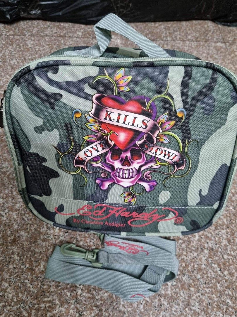 Ed hardy love kills slowly 2025 purse