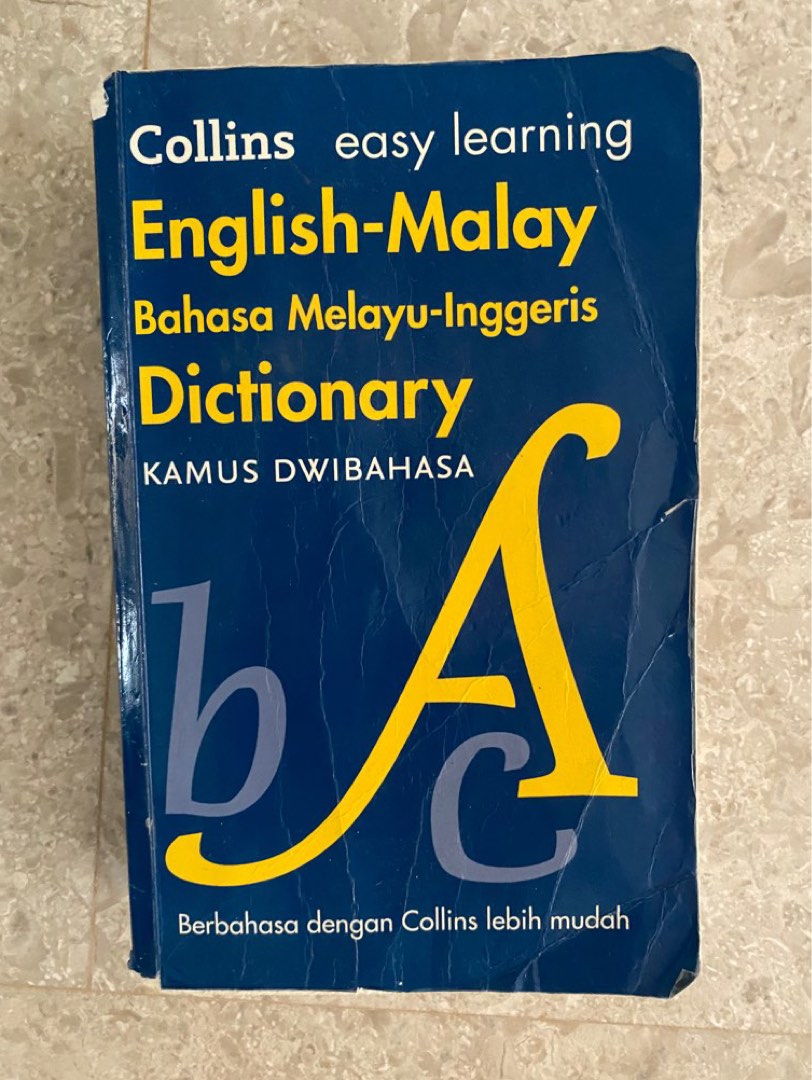 EnglishMalay Collins Dictionary, Hobbies & Toys, Books & Magazines, Textbooks on Carousell