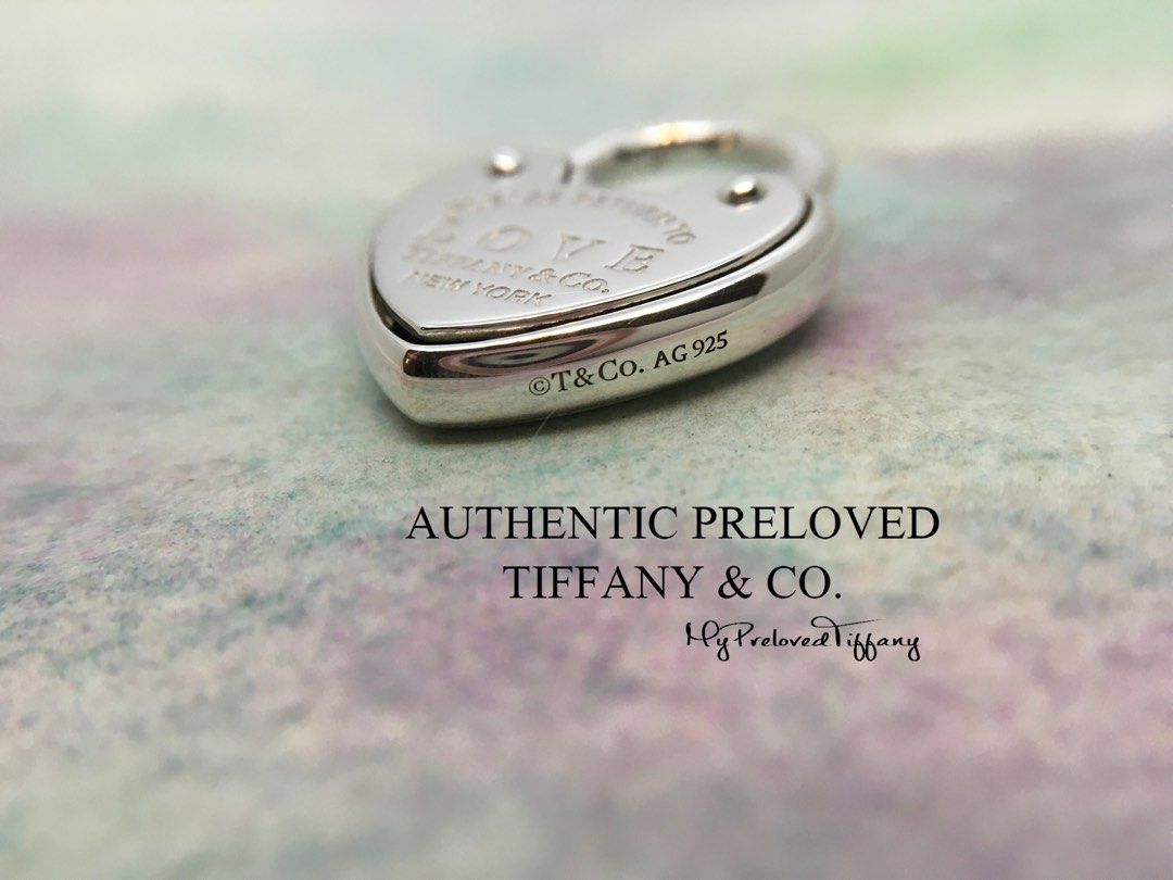 Tiffany & discount co heart charm