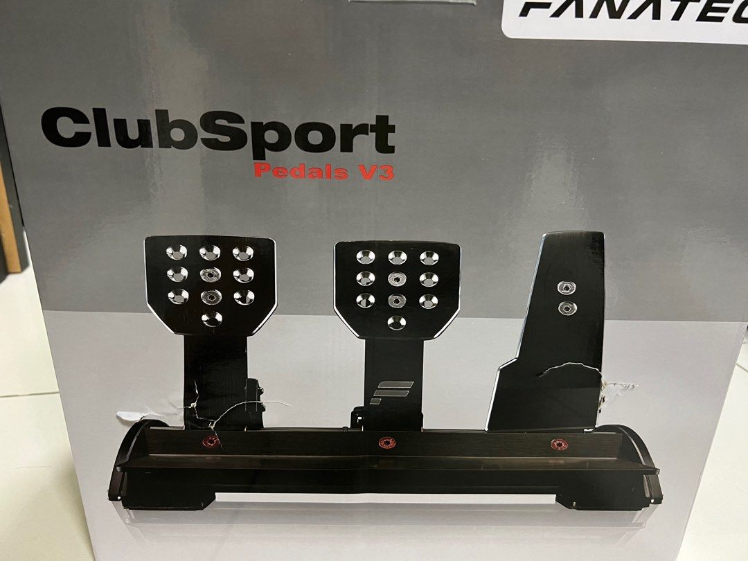 Fanatec clubsport V3 Pedal (almost new), Video Gaming, Gaming