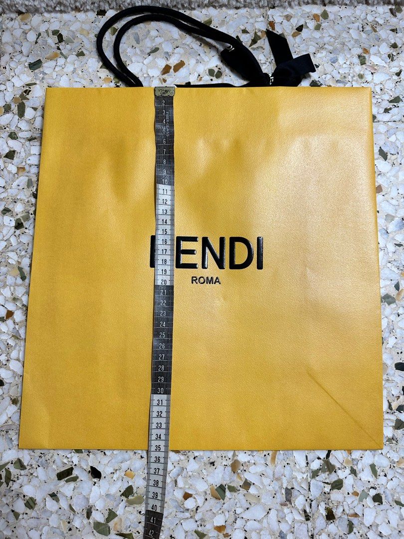 Fendi paper shopping bag sale