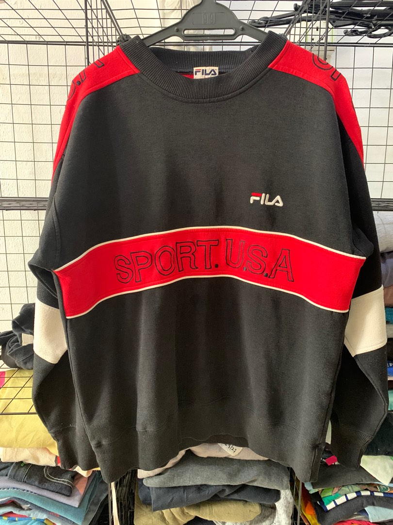 Fila sport sweatshirt outlet