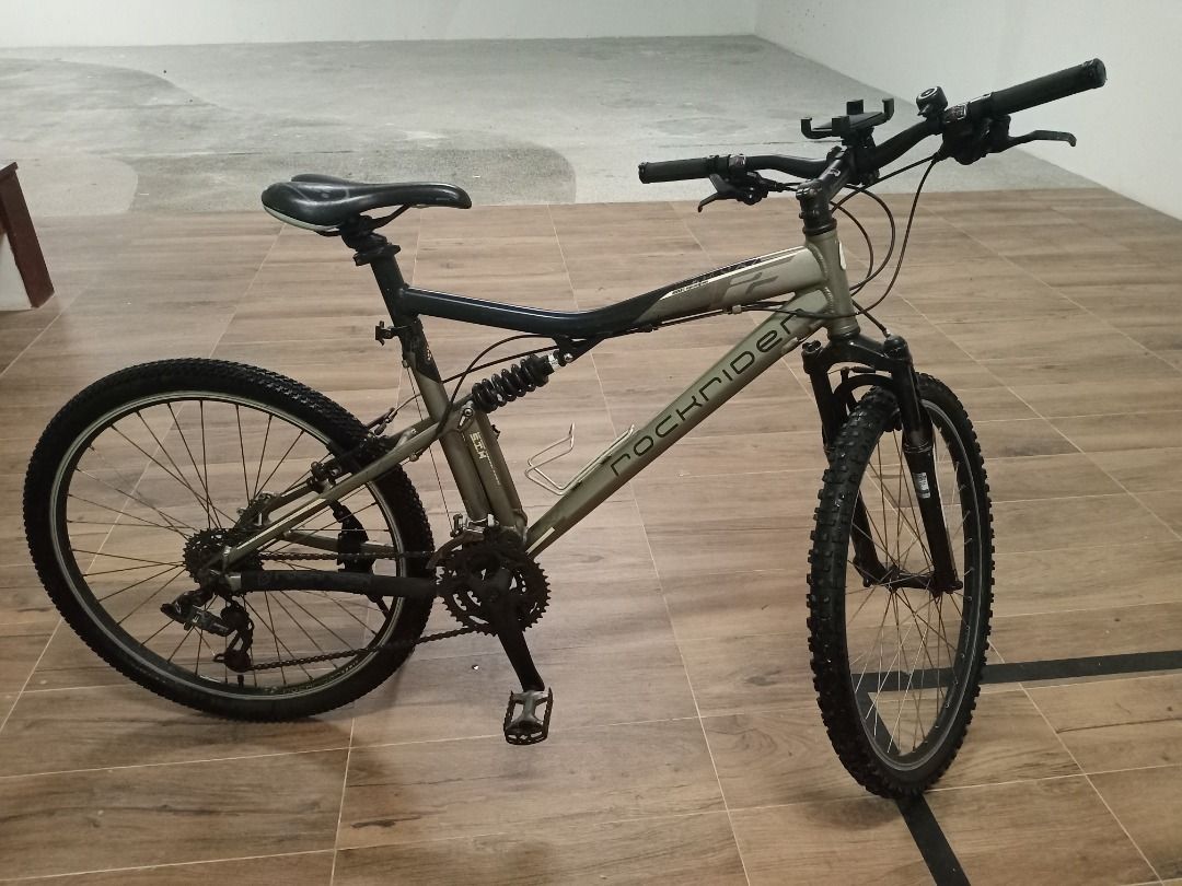 Bike rockrider shop full suspension