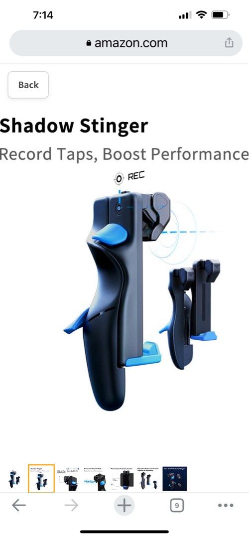 Flydigi Shadow Stinger mobile game button, Mobile Phones & Gadgets ...