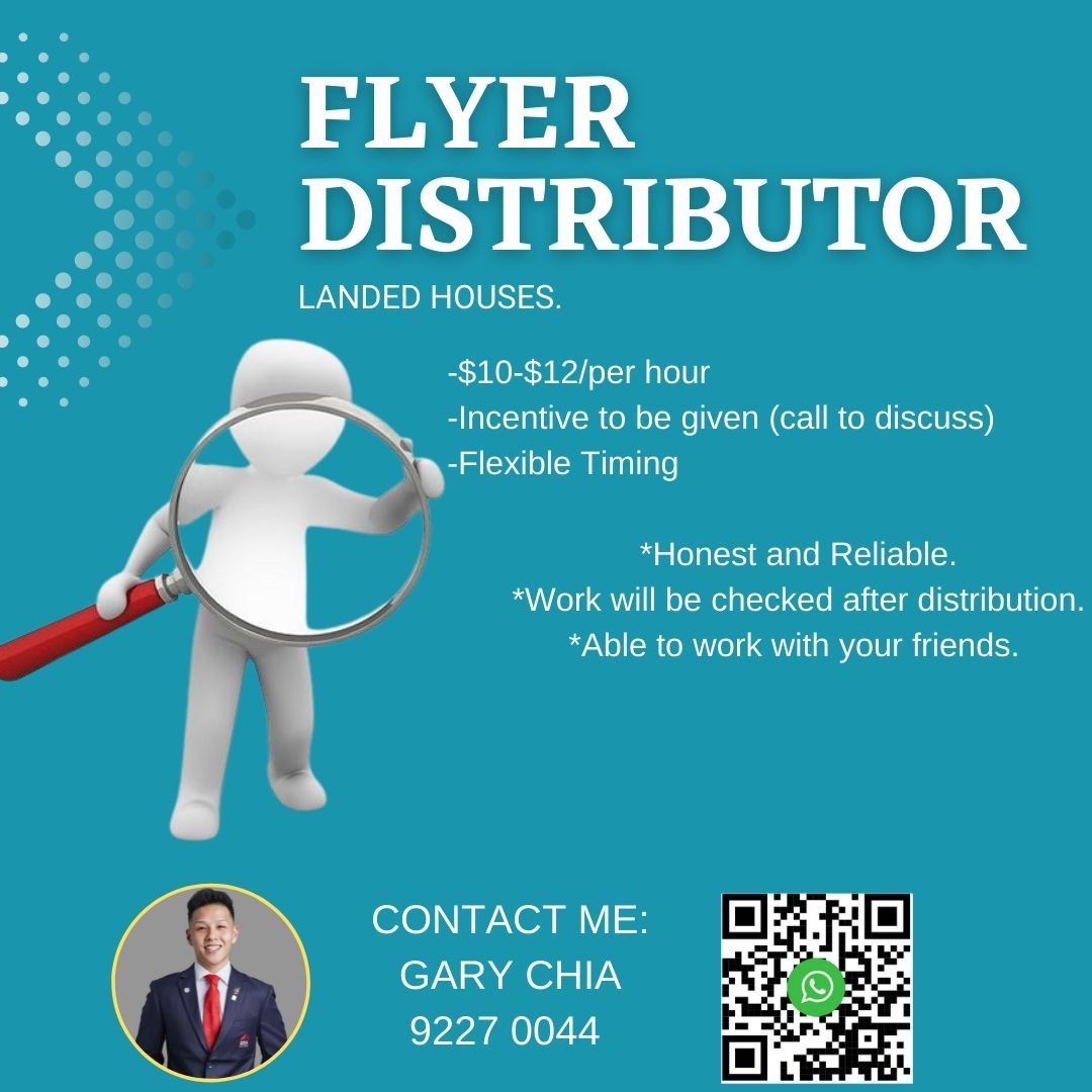 Landed Flyer Distributor 1012 per hour, Jobs, Warehouse & Logistics