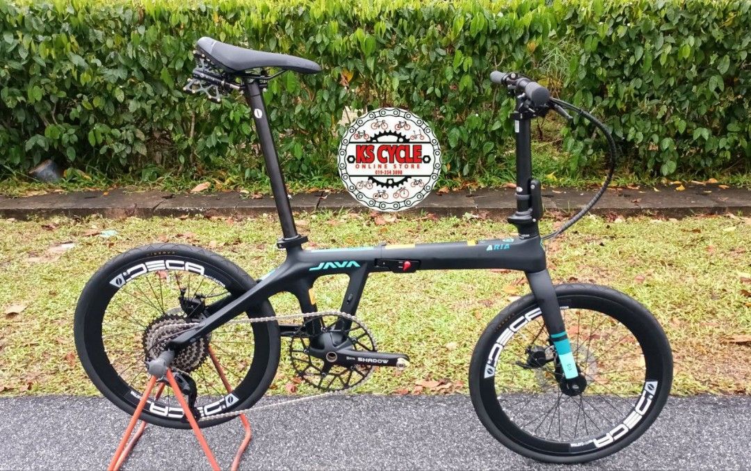 Folding Bike Java Aria Carbon, Sports Equipment, Bicycles & Parts, Bicycles on Carousell