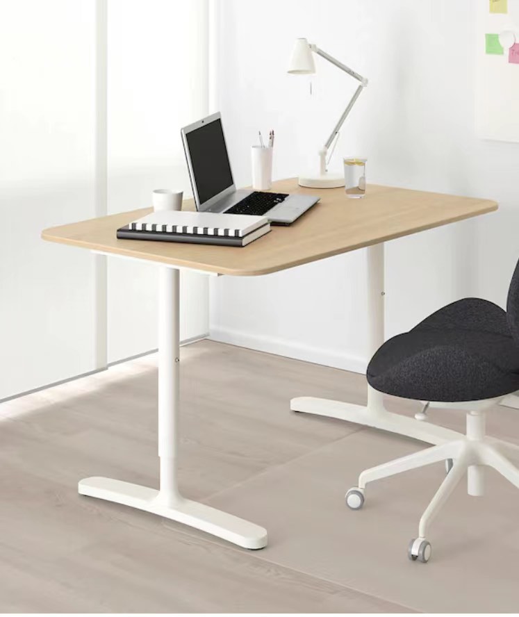 Free delivery IKEA adjustable desk/table (with chair)many sets