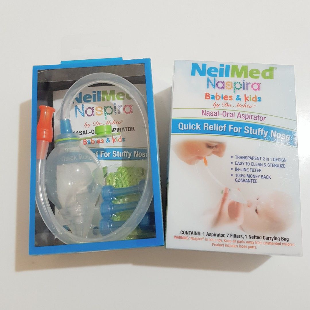 Baby Nasal Aspirator Bulb Infant Filter Nose Suction Clean Mucus Hospital  Grade