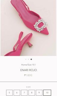 Fuschia pink heels 🌸