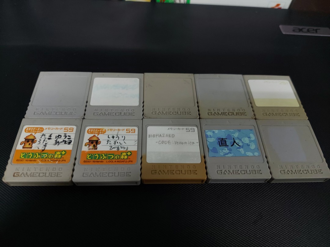 Gamecube Memory Card, Video Gaming, Video Games, Nintendo on Carousell