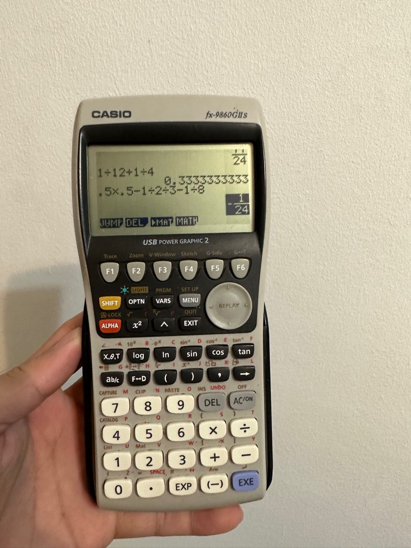 Graphing calculator FX-9860GIIS, Hobbies & Toys, Stationery & Craft ...