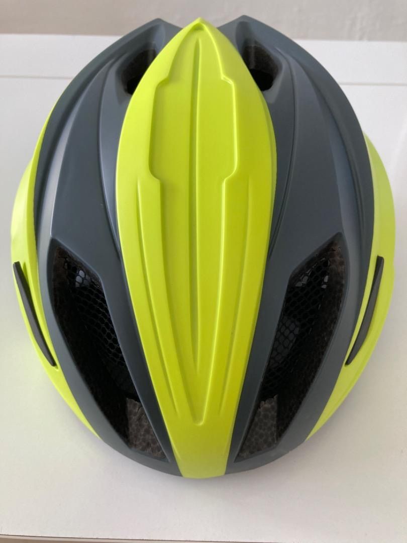Lightweight green Dahon bicycle helmet