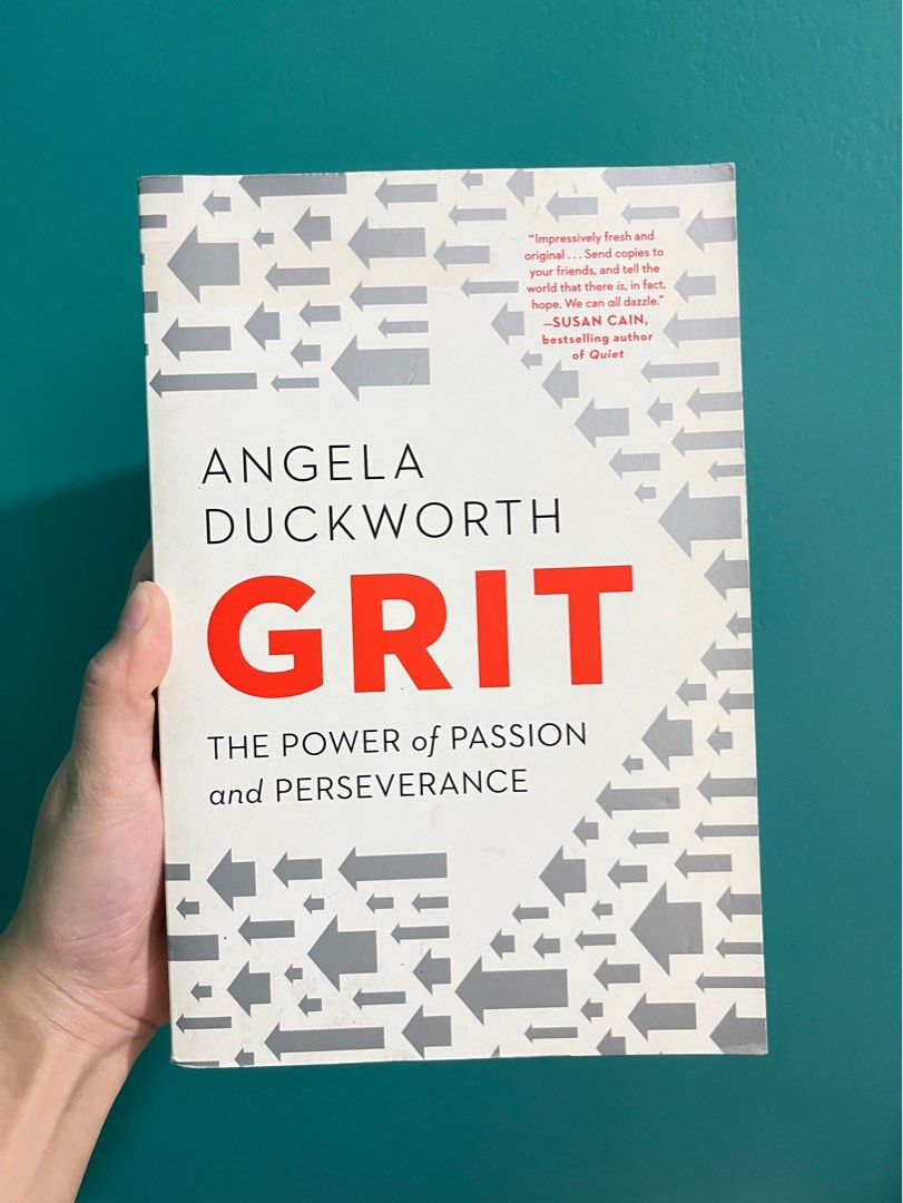 GRIT BY ANGELA DUCKWORTH, Hobbies & Toys, Books & Magazines, Fiction